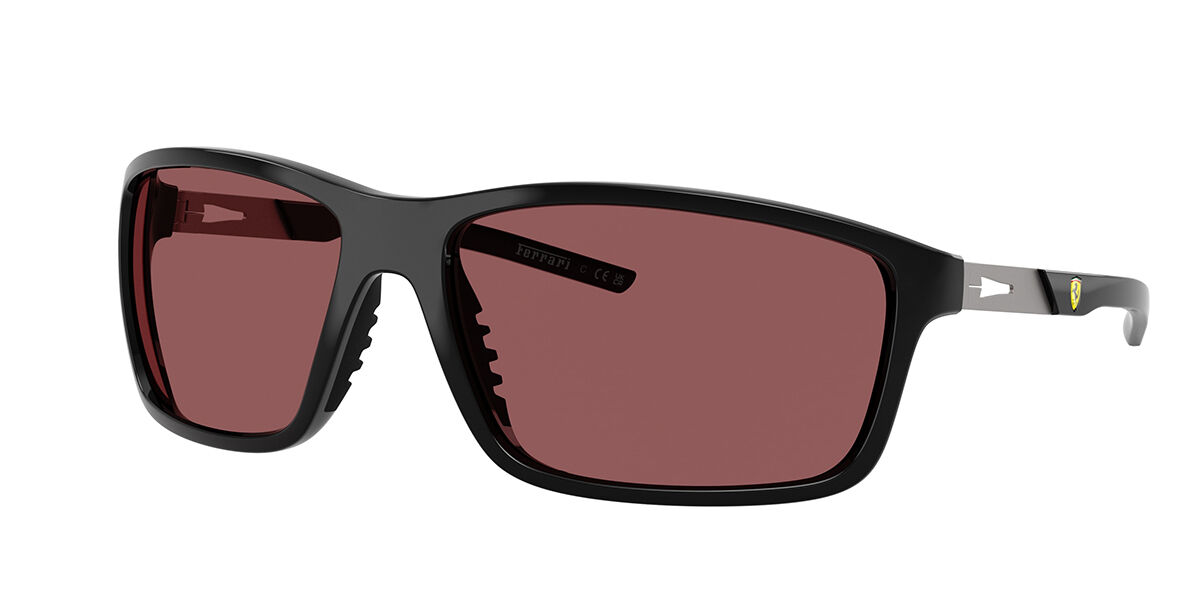 Photos - Sunglasses Ferrari Scuderia Ferrari Scuderia FZ6021U 501/1E Men's Black Size 65
