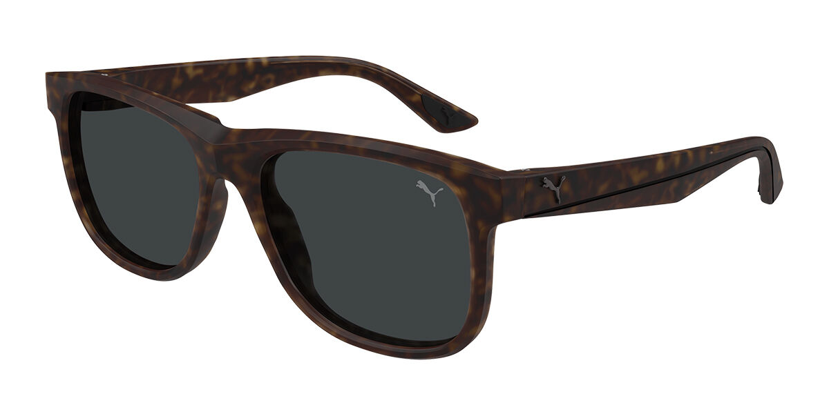 Puma PU0442S 003 Men's Sunglasses Tortoiseshell Size 57