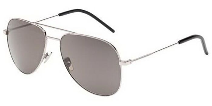 Saint Laurent SL 531 Asian Fit 006 Pilot Silver Sunglasses  display picture 1