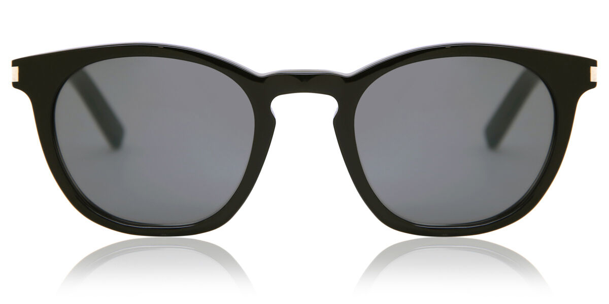 Saint Laurent SL 28/F COMBI Asian Fit 002 Sunglasses in Black ...