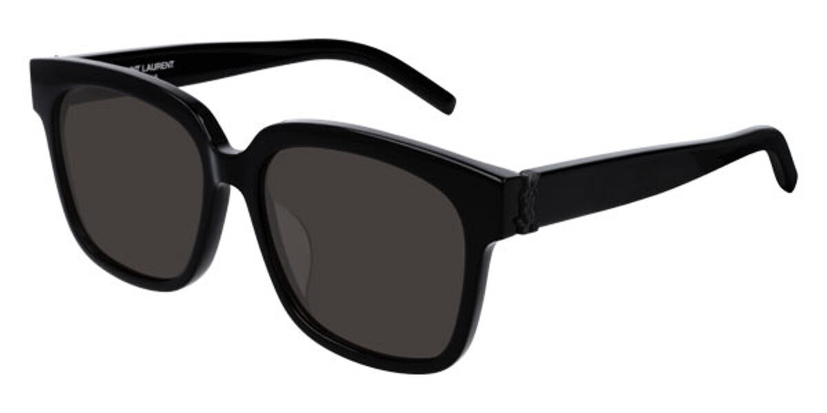 Saint Laurent SL M40/F Asian Fit 001 Sunglasses Black | VisionDirect ...