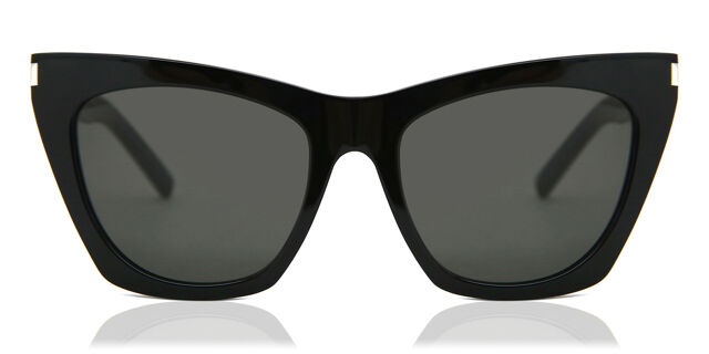 NEW SL214 KATE 001 SAINT LAURENT SUNGLASSES WOMEN BLACK CAT EYE EYEWEAR Saint Laurent New Wave SL 214 KATE Sunglasses main image 3