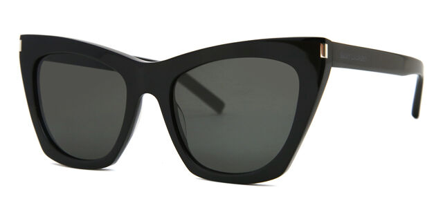 Saint Laurent SL 214 KATE 001 Cat Eye Black Sunglasses  display picture 1
