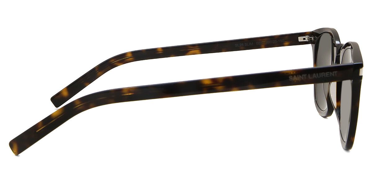 SAINT LAURENT SL28 スリム サングラス Saint Laurent SL 28 Slim 006 Sunglasses - US