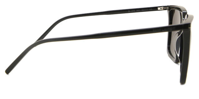 Saint Laurent SL 474 001 Square Black Sunglasses  display picture 1