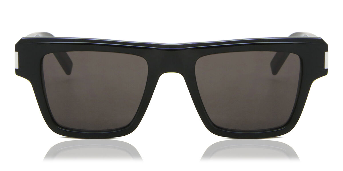 Photos - Sunglasses Yves Saint Laurent Saint Laurent Saint Laurent SL 469 001 Men's  Black Size 51 - Fr 
