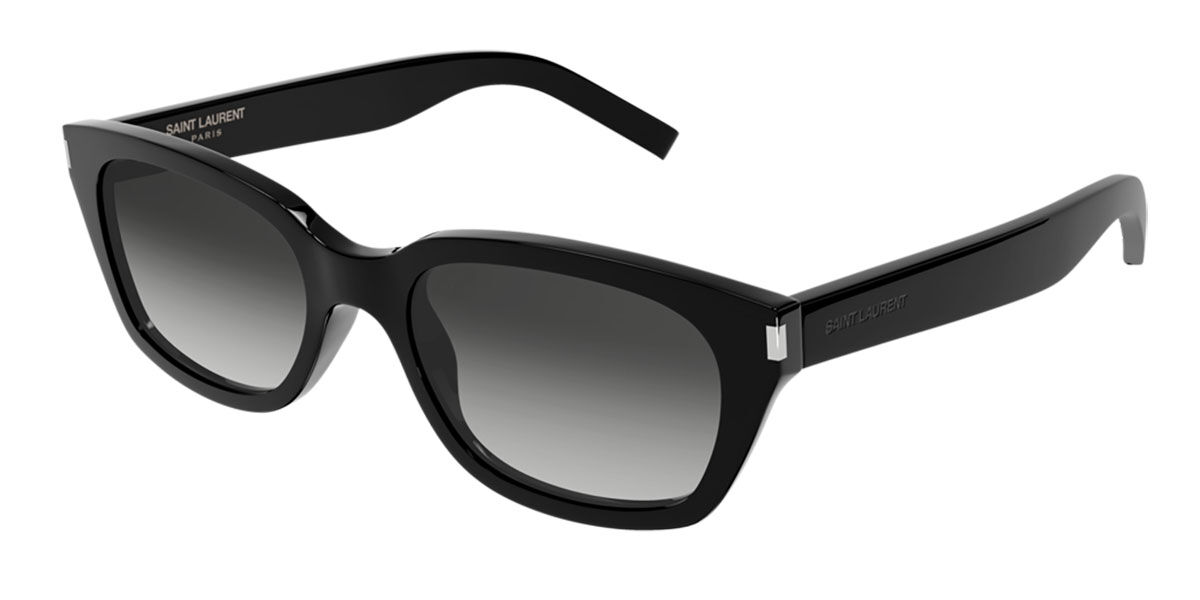 Saint Laurent SL 457 001 Shiny Black Sunglasses