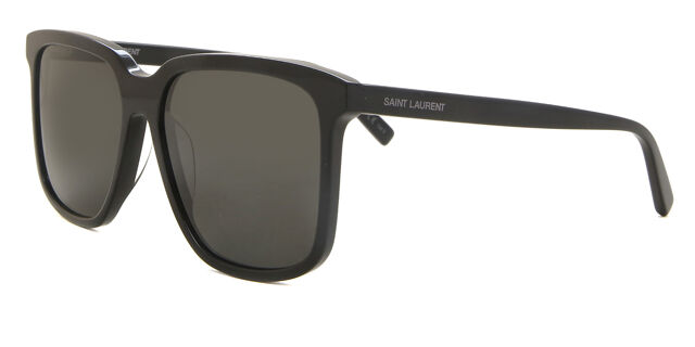 Saint Laurent SL 480 001 Square Black Sunglasses  display picture 1