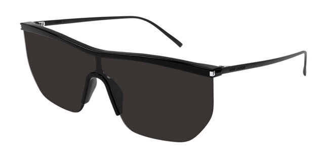 Saint Laurent SL 519 MASK 001 Single Lens Black Sunglasses  display picture 2