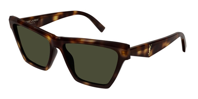 Saint Laurent SL M103 003 Cat Eye Tortoise Sunglasses  display picture 3