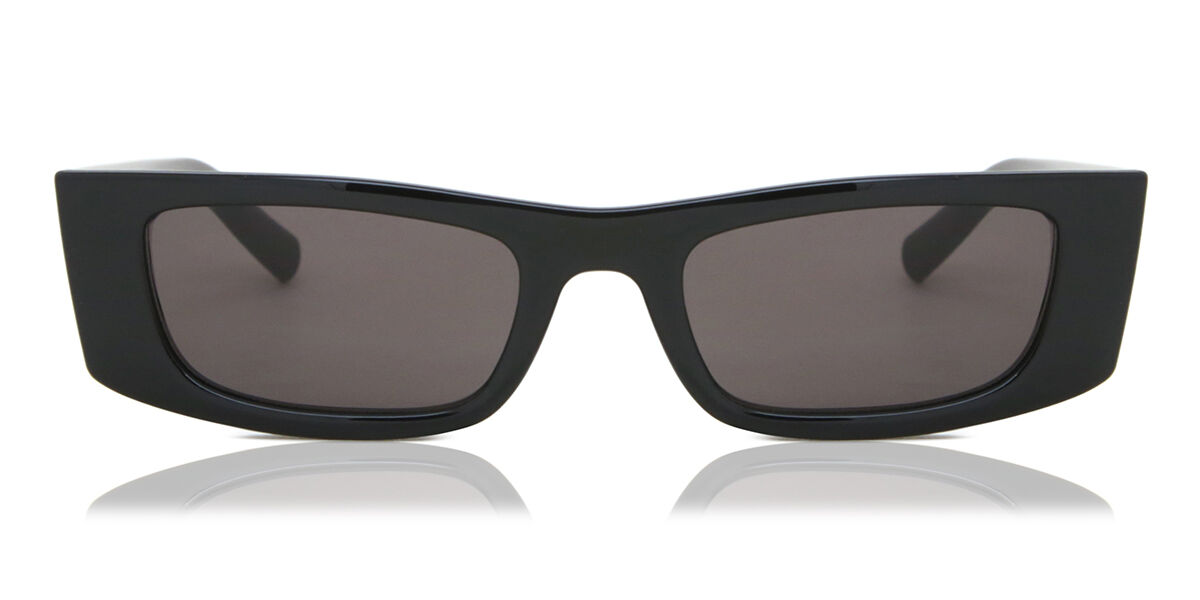 Photos - Sunglasses Yves Saint Laurent Saint Laurent Saint Laurent SL 553 001 Men's  Black Size 52 