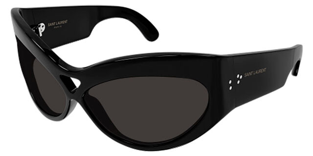 YSL Elegant Black Sunglasses SL 557 SHADE in Black | Saint Laurent | YSL EN-US main image 4