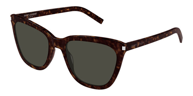 Saint Laurent SL 548 SLIM 002 Square Dark Tortoise  display picture 3