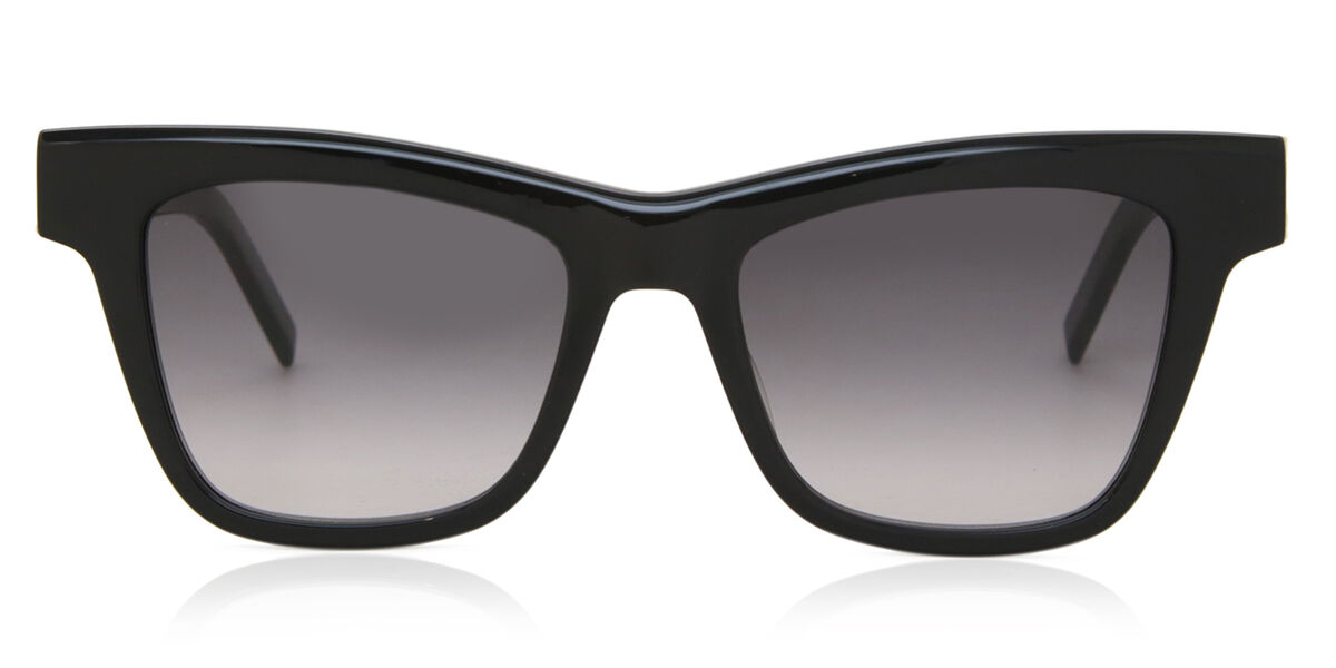 Photos - Sunglasses Yves Saint Laurent Saint Laurent Saint Laurent SL M106 002 Women's  Black Size 52 