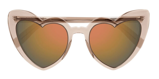 Saint Laurent SL 181 LOULOU 027 Geometric Nude Sunglasses  display picture 2