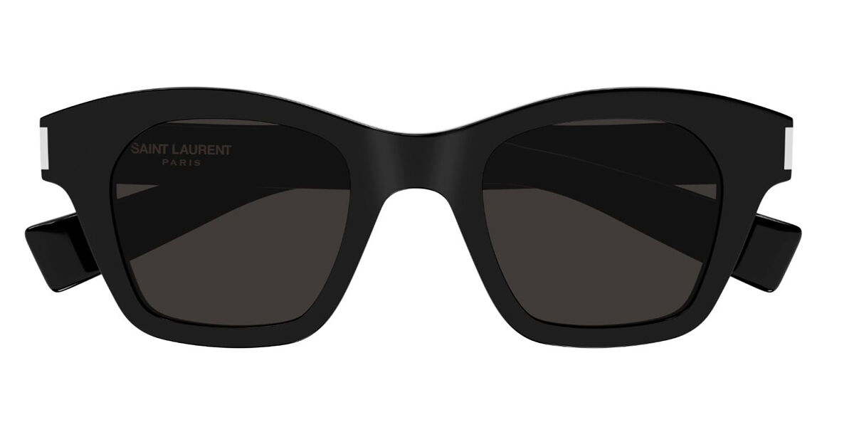 Photos - Sunglasses Yves Saint Laurent Saint Laurent Saint Laurent SL 592 001 Men's  Black Size 47 - Fr 