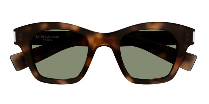 Saint Laurent SL 592 005 Square Beige Sunglasses 