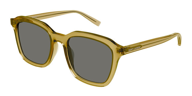 Saint Laurent SL 457 Asian Fit 006 Square Transparent Yellow  display picture 1
