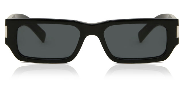 ?️ New Saint Laurent SL602 RIM 001 Sunglasses - Black Frame, Black Lenses ?️ New Saint Laurent SL602 RIM 001 Sunglasses - Black  main image 4