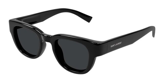 Saint Laurent SL 675 001 Oval Black Sunglasses  display picture 3