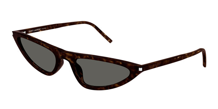 Saint Laurent SL 703 Cat-Eye Sunglasses in White SAINT LAURENT White SL 703 Sunglasses | REVERSIBLE main image 2