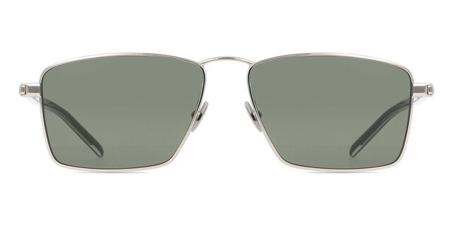 Saint Laurent SL 700 002 Rectangle Silver Sunglasses  display picture 1
