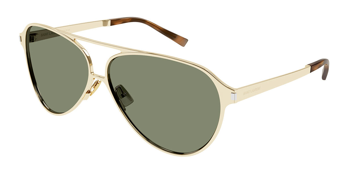 Saint Laurent SL 734 004 Men's Sunglasses Gold Size 62