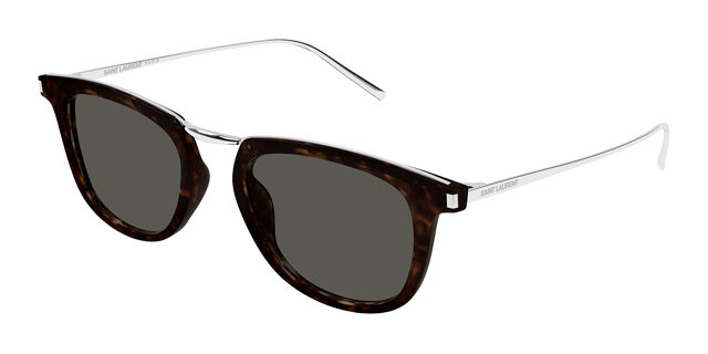 Saint Laurent SL 753 002 Square Dark Tortoise Sunglasses  display picture 1
