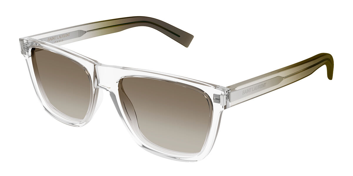 SAINT LAURENT ハト型サンクラス SL181008 008 SL 619 sunglasses Clear | SmartBuyGlasses US