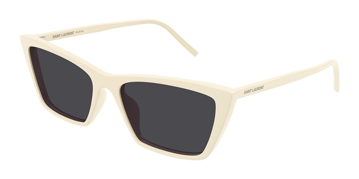 ★saint Laurent★ ベージュ SL 737 Mica Thin サングラス メンズ Saint Laurent ベージュ Sl 737 Mica Thin サングラス