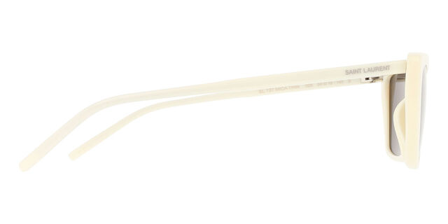 Saint Laurent SL 737 MICA THIN 005 Rectangle Ivory White  display picture 1