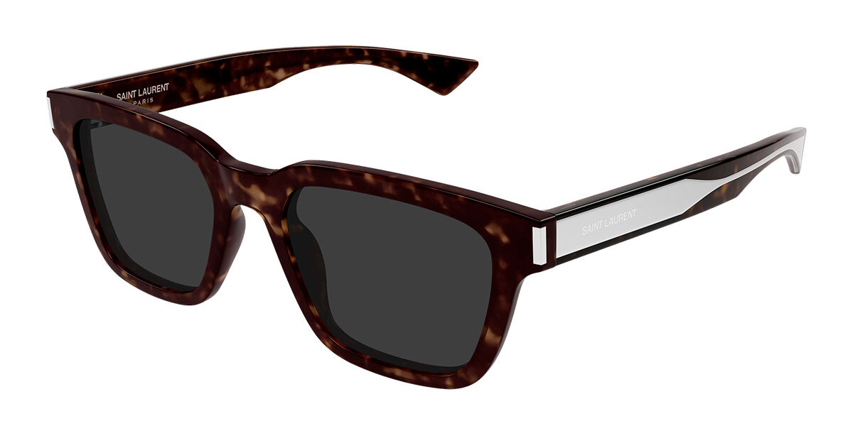 Image of Saint Laurent SL 790/F Asian Fit 002 53 Lunettes De Soleil Homme Tortoiseshell FR