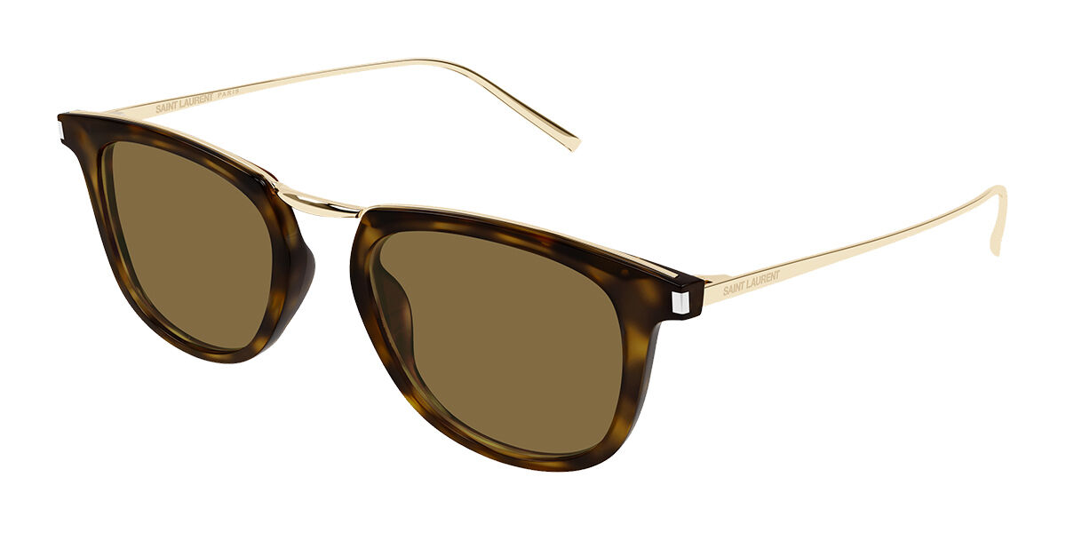 【関税&送料込】Saint Laurent Sl 753 Havana Gold Sunglasses SL 753 sunglasses Tortoise/Gold | SmartBuyGlasses US