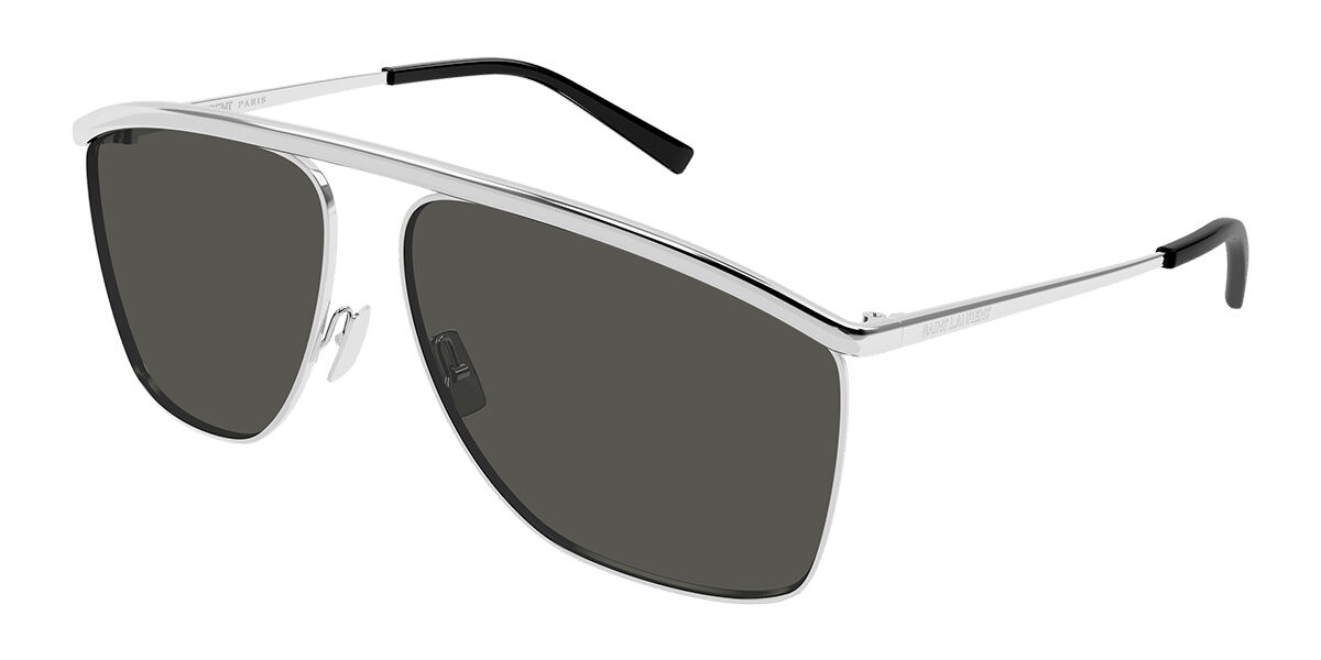 サングラス SAINT LAURENT SL 820 VICTOIRE SUNGLASSES SILVER/GREY SL 820 Victoire sunglasses silver/grey – Lord & Taylor