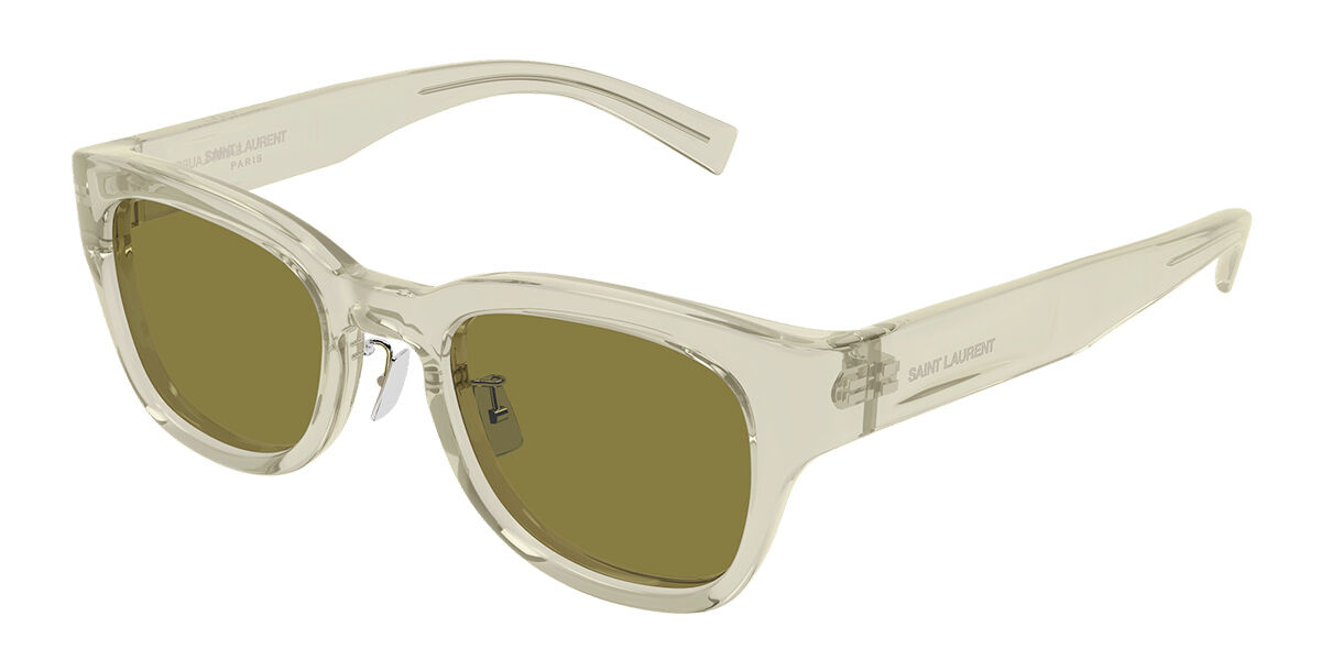 Saint Laurent SL 957/J Asian Fit 004 Women’s Sunglasses Green Size 50
