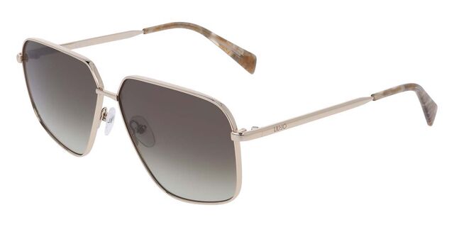 Liu Jo LJ162S 714 Geometric Medium Gold Sunglasses  display picture 1
