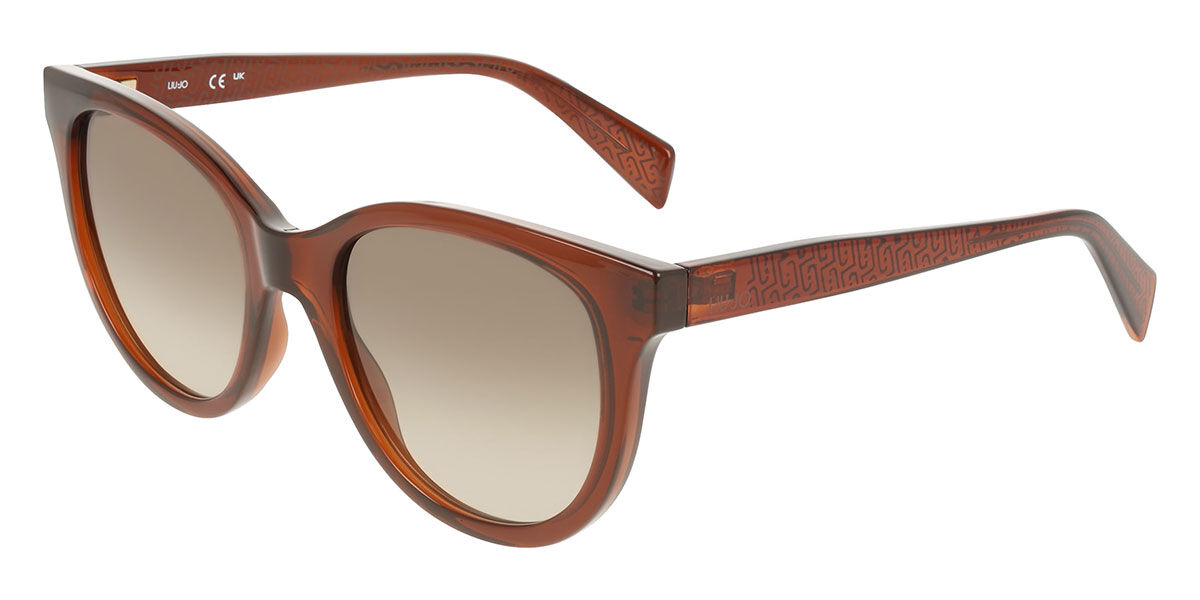 Liu Jo Damski Transparent Brown Lj825s 200 53 Brazowe E Okulary Przeciwsloneczne