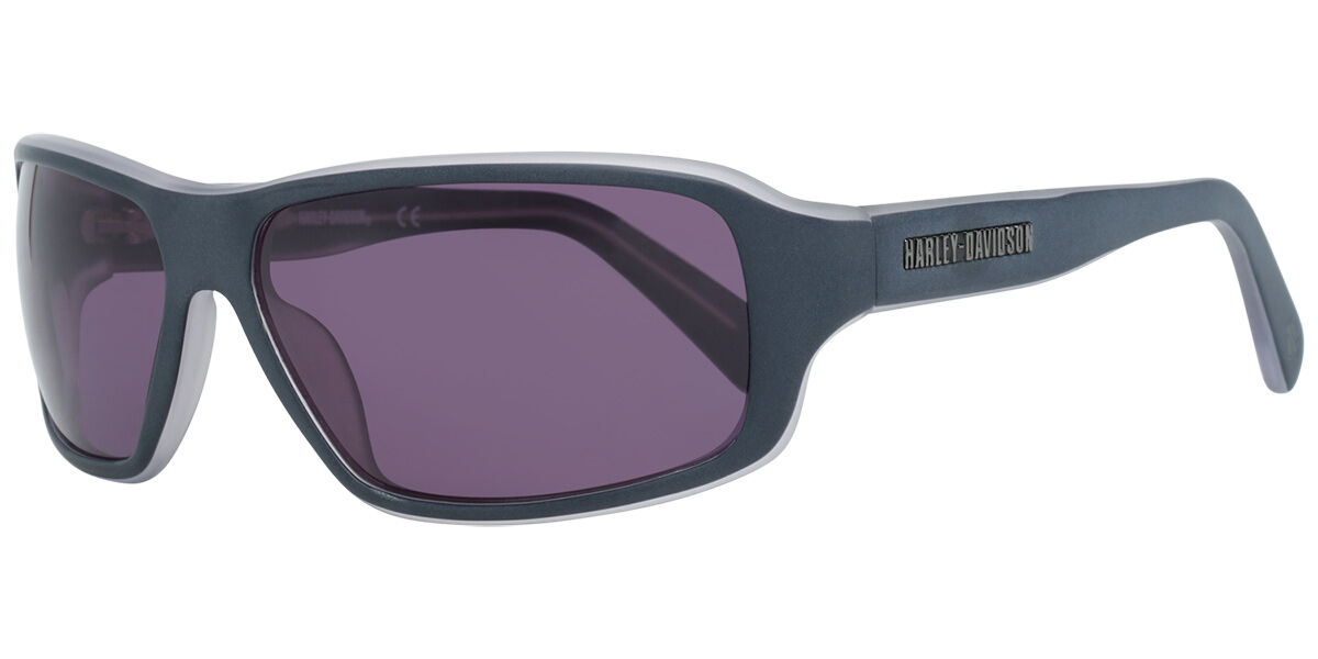 Harley Davidson HD0921X 91A Wraparound Grey Sunglasses | Vision Direct ...