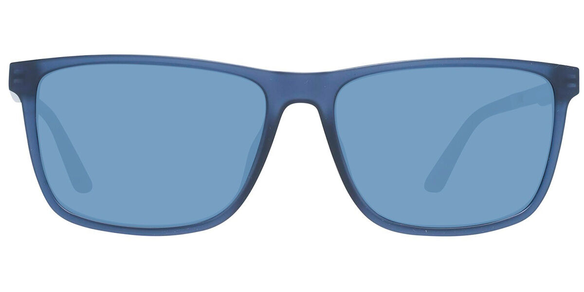 Harley Davidson HD0970X 91V Square Blue Sunglasses | Vision Direct ...