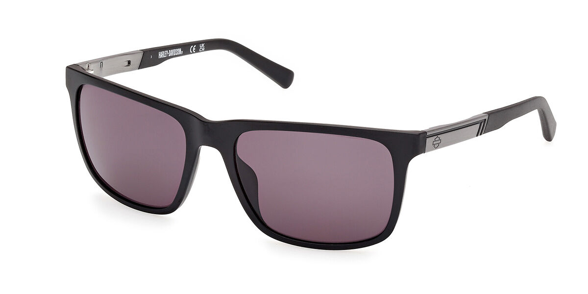 Harley Davidson Hd00020 02a Men's Sunglasses Black Size 58