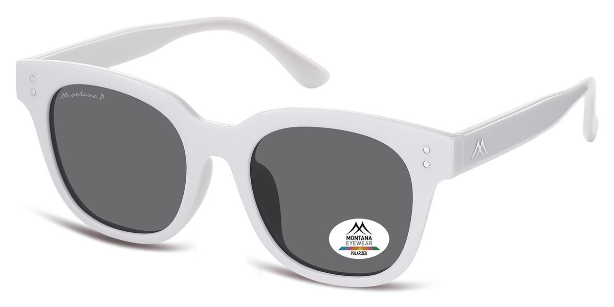 Montana Eyewear MP69 Polarized MP69C Men's Sunglasses White Size 52