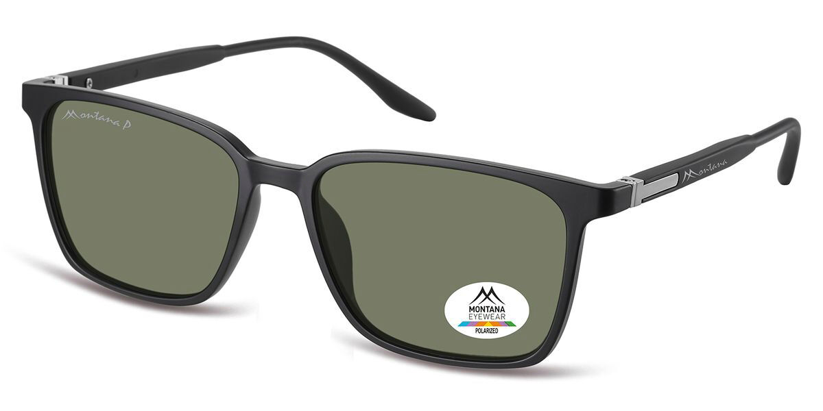 Montana Eyewear MP186 Polarized MP186B Gafas De Sol Para Hombre Negras