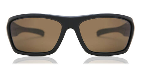 Ugly Fish Polarised Sunglasses PB001 Yellow Frame Smoke Lens