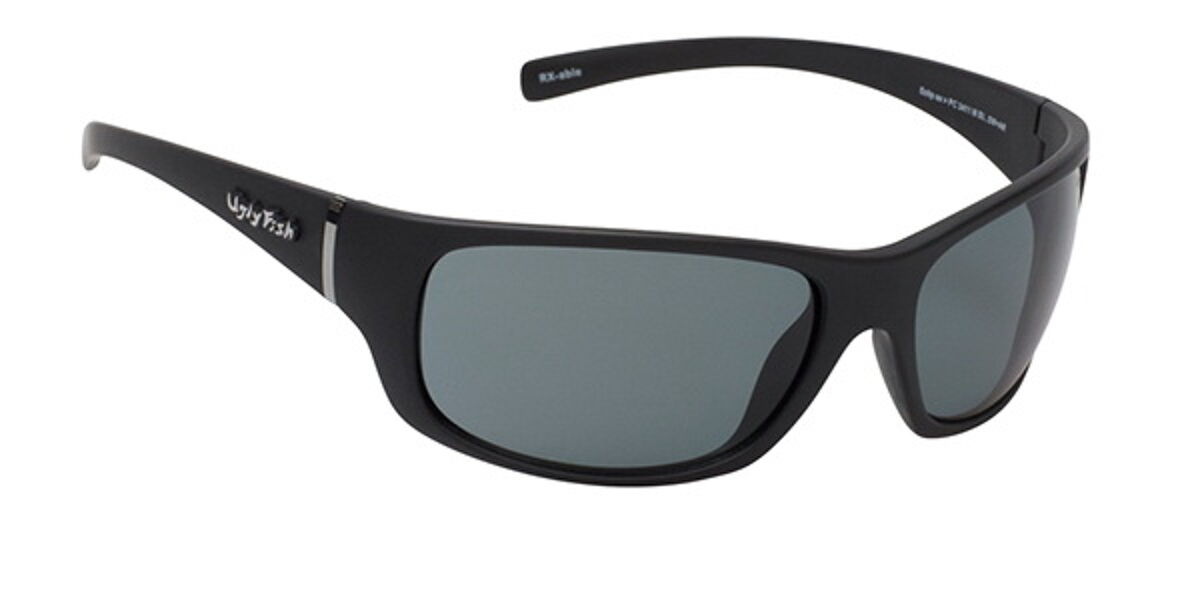 Ugly Fish ECLIPSE PC3411 Polarized MBL.SM+AR Sunglasses in Black