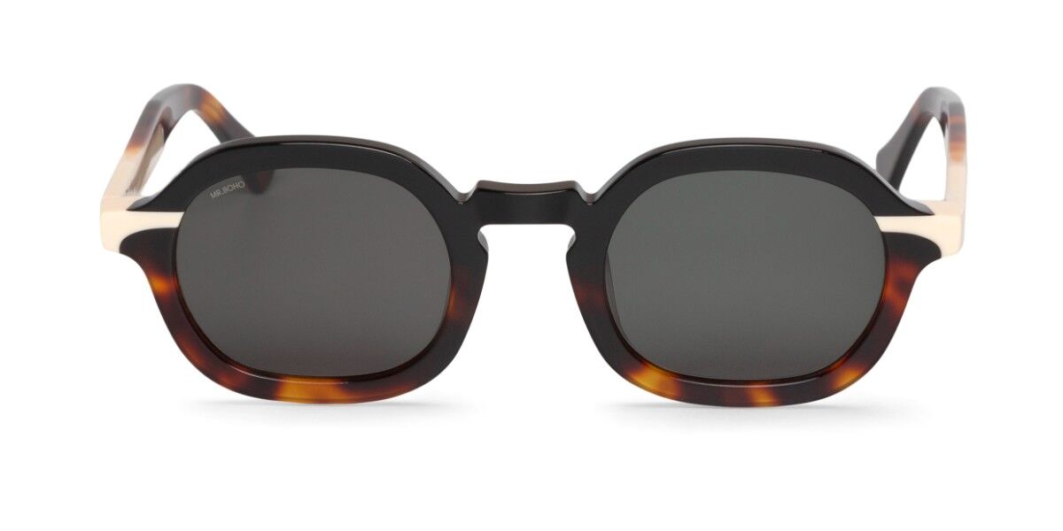 Mr. Boho Elpatio BMG26-11 Men's Sunglasses Tortoiseshell Size 47