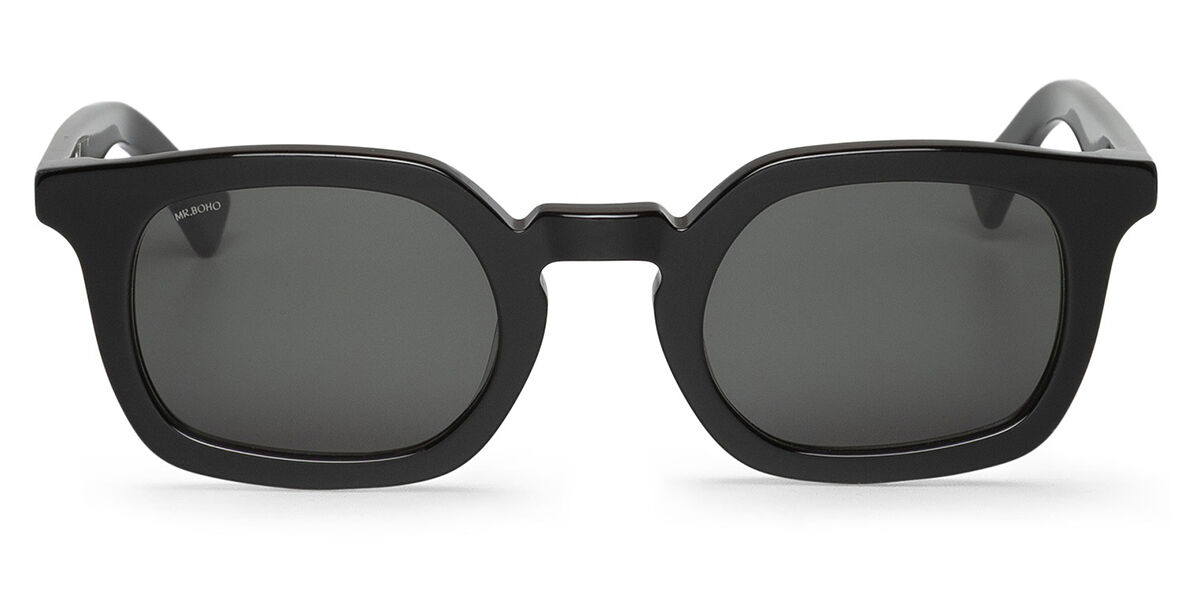 Mr. Boho Kerns BSB-11 47 Lunettes De Soleil Homme Noires