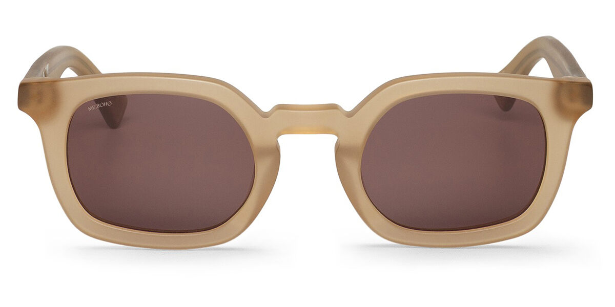 Mr. Boho Kerns BSI59-08 47 Lunettes De Soleil Homme Marrons