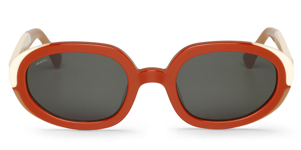 Mr. Boho Solarte BPG32-11 51 Lunettes De Soleil Homme Oranges