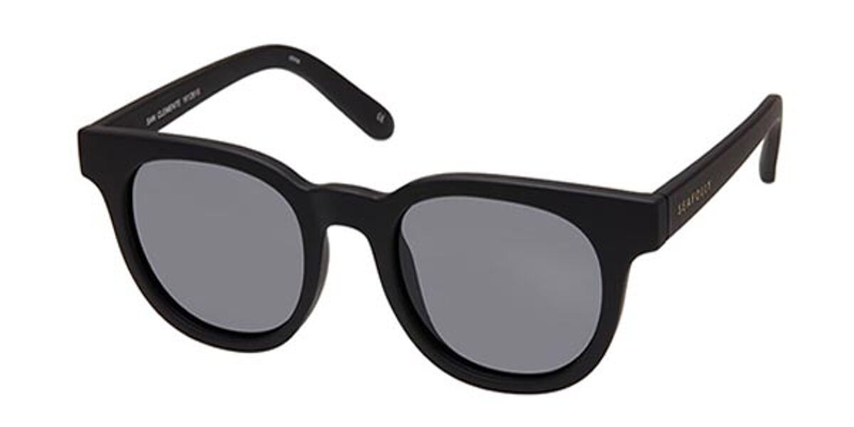 Seafolly San Clemente Polarized 1612615 Sunglasses Black VisionDirect