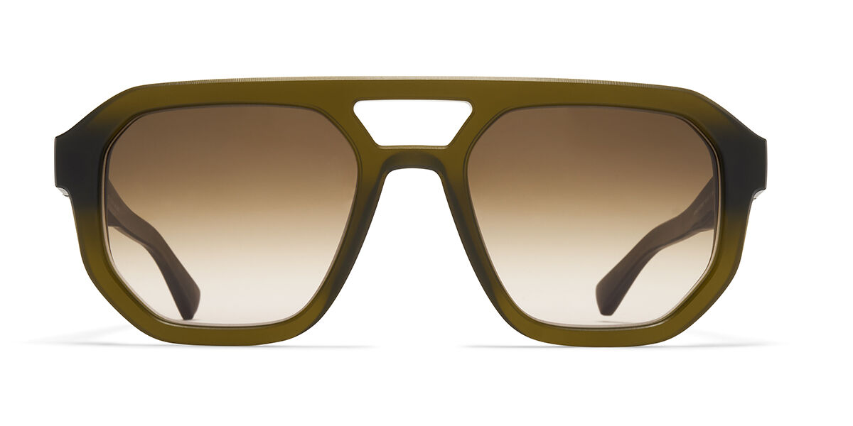Image of Mykita Amare 805 Óculos de Sol Verdes Masculino PRT